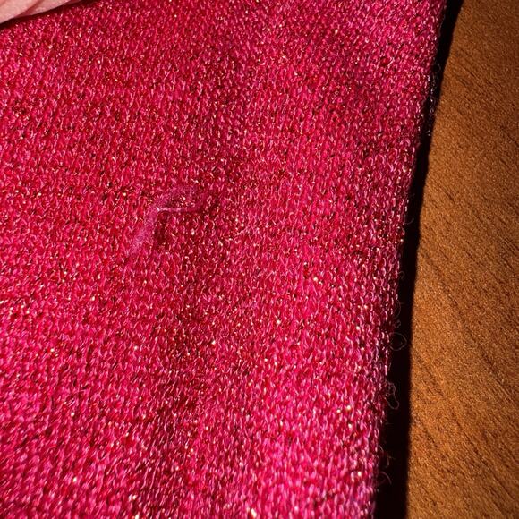 Alice + Olivia Women’s Pink Issa Turtleneck Puff Sleeve Mini Dress Medium - Picture 7 of 9